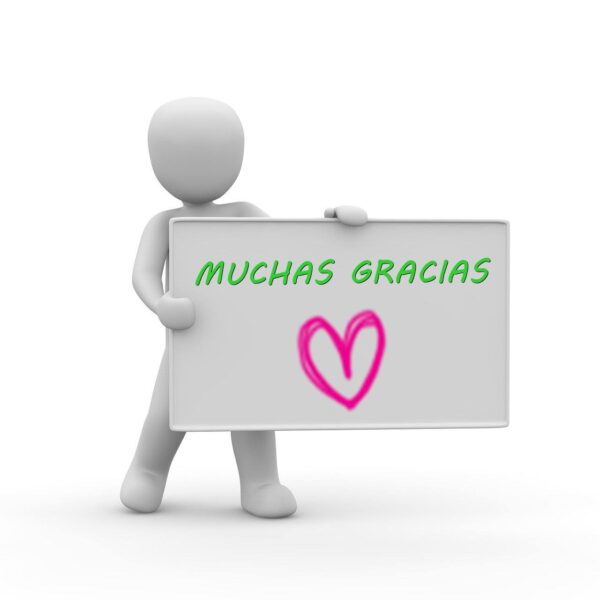 Muchísimas gracias