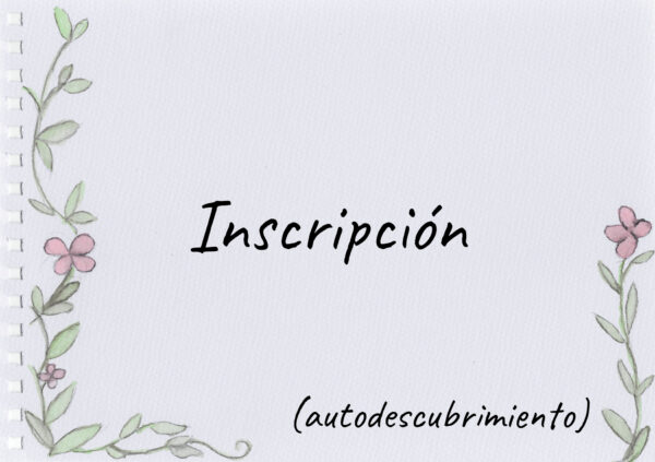 Inscripción