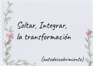 Soltar, integrar, la transformación.